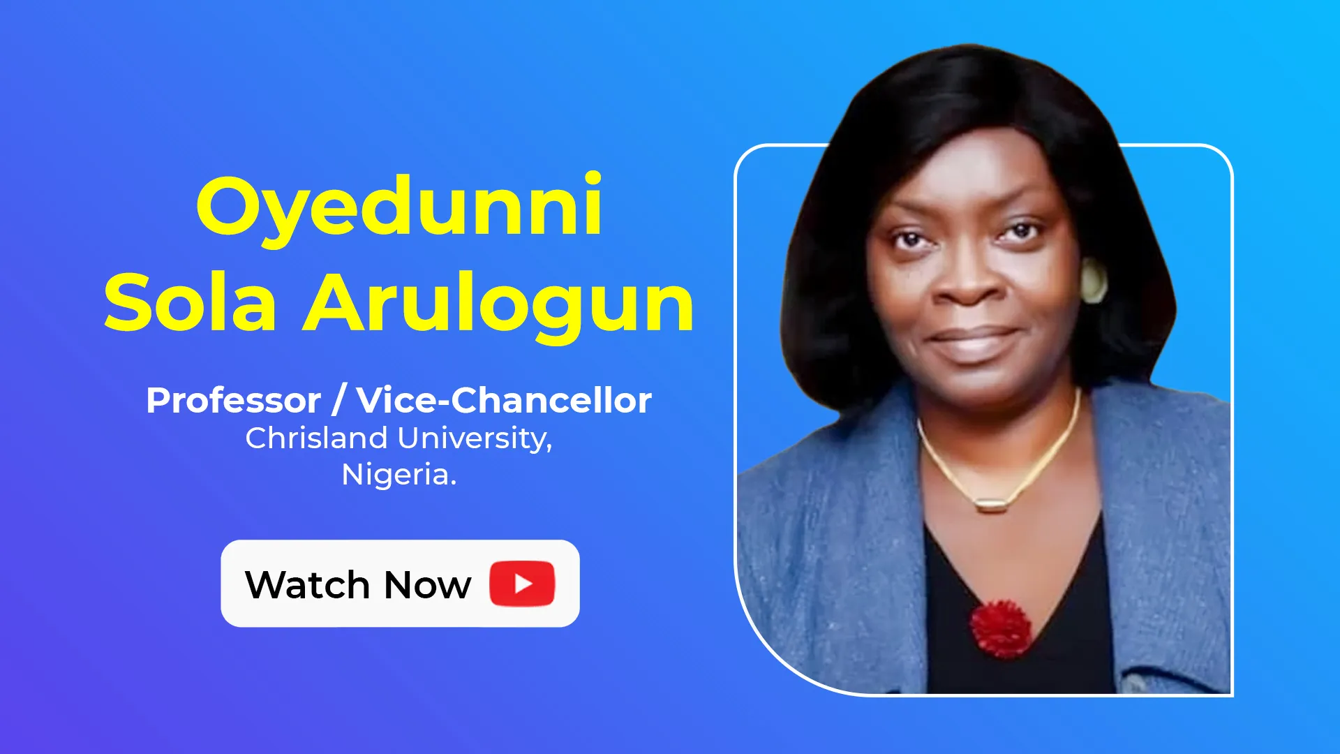LEAP 2025 Nominee - Oyedunni Sola Arulogun